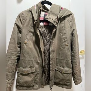 Love Tree Military Green Utility Jacket